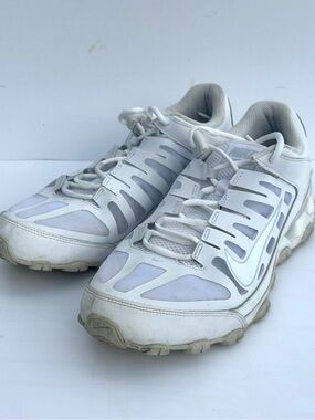 Nike Reax Training Sneakers Men’s 13 White Gray Walking Gym Athletic Shoes
